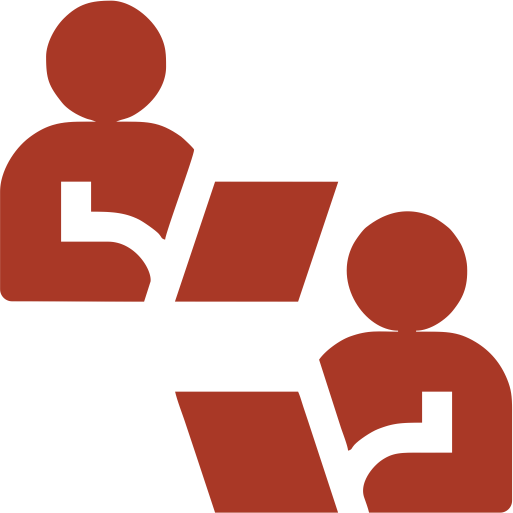 icon workspace dark red